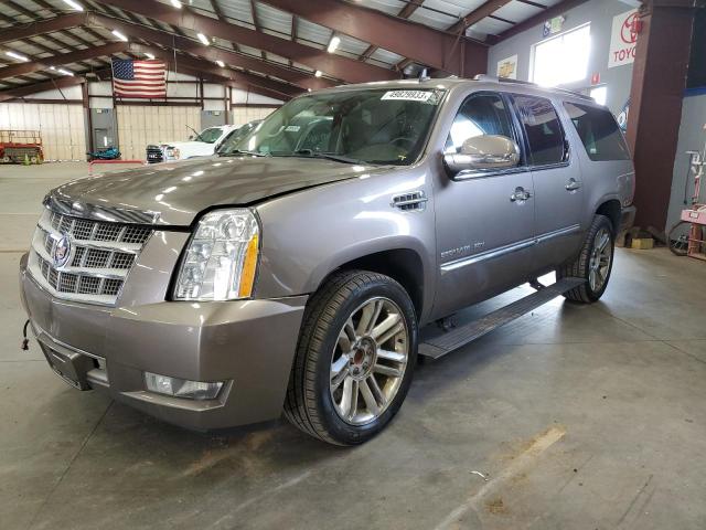 1GYS3KEF4DR170074 - 2013 CADILLAC ESCALADE ESV PLATINUM GRAY photo 1