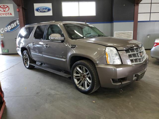 1GYS3KEF4DR170074 - 2013 CADILLAC ESCALADE ESV PLATINUM ნაცრისფერი ფოტო 4