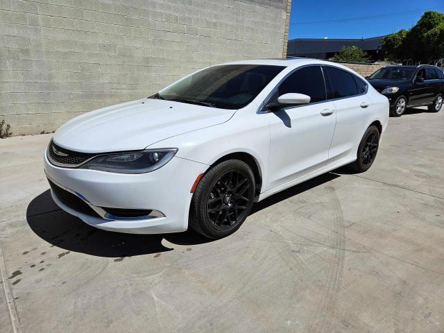 1C3CCCAB3FN625126 - 2015 CHRYSLER 200 LIMITED WHITE photo 2