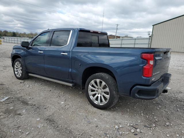 1GCUYHEL9KZ137142 - 2019 CHEVROLET SILVERADO K1500 HIGH COUNTRY BLUE photo 2