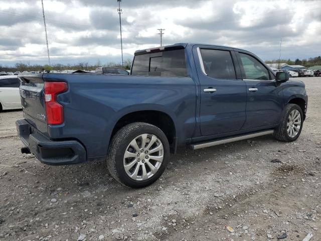 1GCUYHEL9KZ137142 - 2019 CHEVROLET SILVERADO K1500 HIGH COUNTRY BLUE photo 3