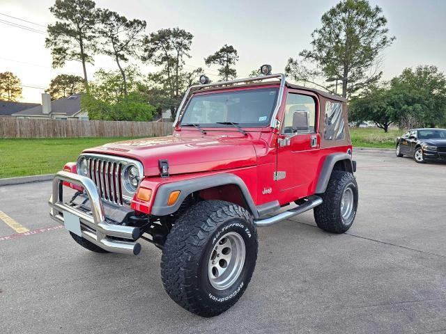 1J4FA39S26P756419 - 2006 JEEP WRANGLER X RED photo 2