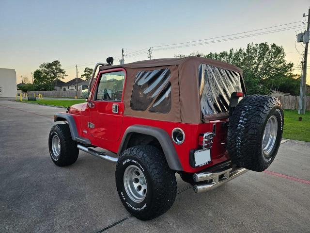 1J4FA39S26P756419 - 2006 JEEP WRANGLER X RED photo 3