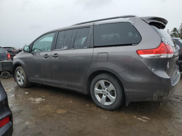 5TDKK3DC7ES478901 - 2014 TOYOTA SIENNA LE GRAY photo 2