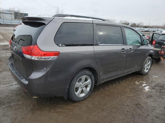 5TDKK3DC7ES478901 - 2014 TOYOTA SIENNA LE GRAY photo 3