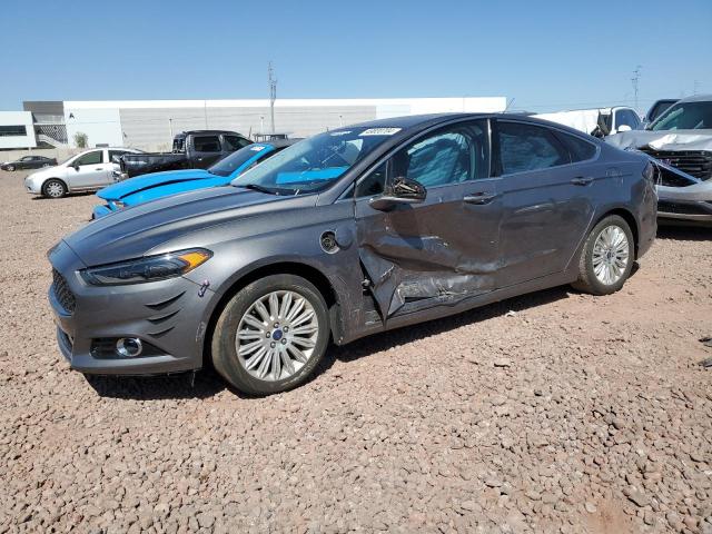 3FA6P0SU9DR373765 - 2013 FORD FUSION TITANIUM PHEV CHARCOAL photo 1