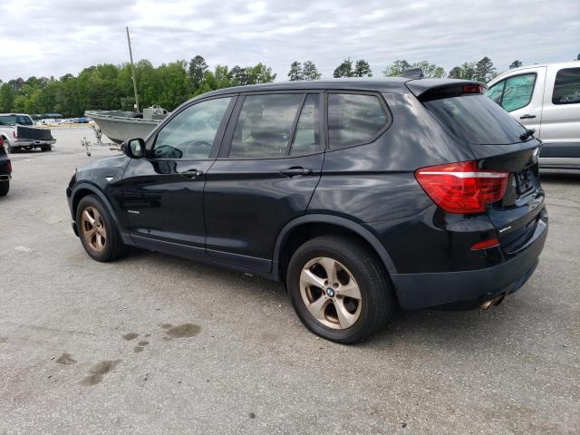 5UXWX5C52CL725644 - 2012 BMW X3 XDRIVE28I BLACK photo 2