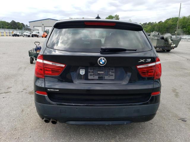 5UXWX5C52CL725644 - 2012 BMW X3 XDRIVE28I BLACK photo 6