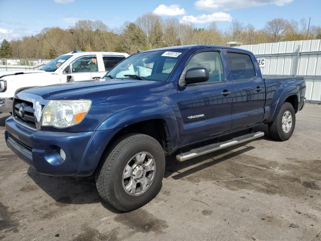 3TMMU52N18M007415 - 2008 TOYOTA TACOMA DOUBLE CAB LONG BED BLUE photo 1