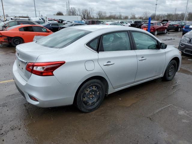 3N1AB7AP4JY222716 - 2018 NISSAN SENTRA S SILVER photo 3