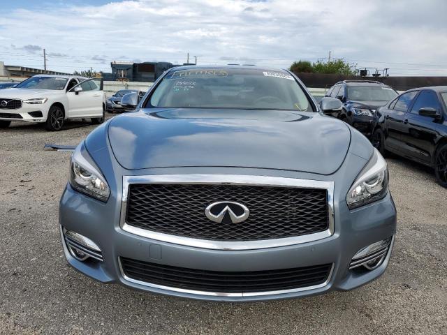 JN1BY1AP5JM180009 - 2018 INFINITI Q70 3.7 LUXE GRAY photo 5