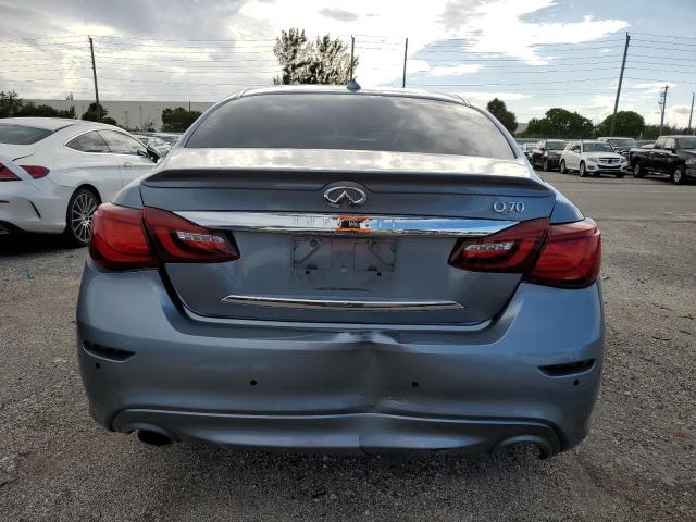 JN1BY1AP5JM180009 - 2018 INFINITI Q70 3.7 LUXE GRAY photo 6