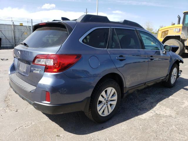 4S4BSACC9H3388804 - 2017 SUBARU OUTBACK 2.5I PREMIUM BLUE photo 3