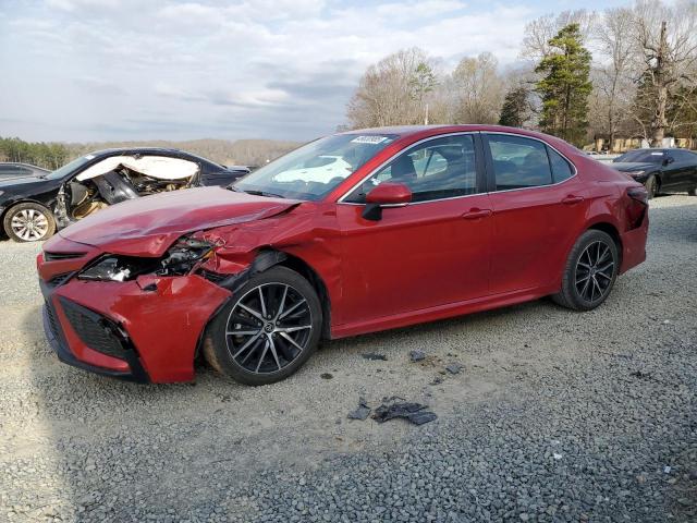 4T1G11AK9PU123893 - 2023 TOYOTA CAMRY SE NIGHT SHADE RED photo 1