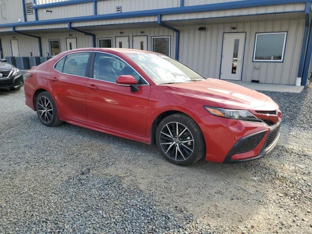 4T1G11AK9PU123893 - 2023 TOYOTA CAMRY SE NIGHT SHADE RED photo 4