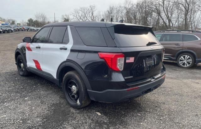 1FM5K8AWXLGB83920 - 2020 FORD EXPLORER POLICE INTERCEPTOR Qara foto 2