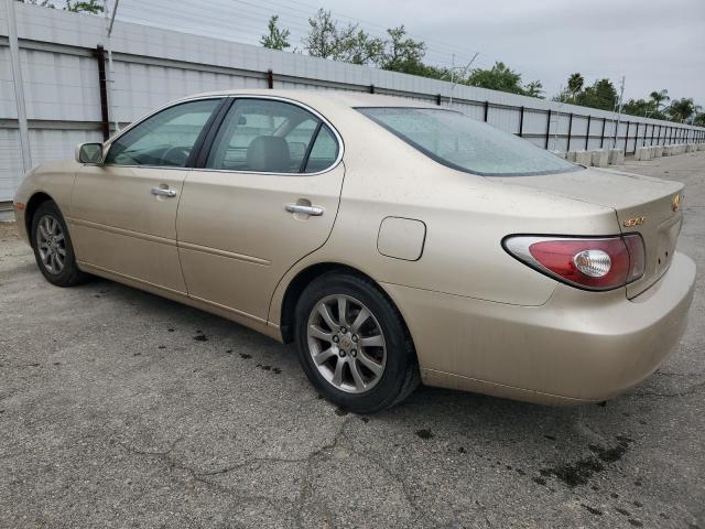 JTHBA30G540003825 - 2004 LEXUS ES 330 GOLD photo 2