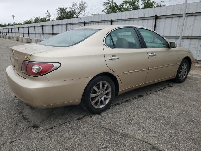 JTHBA30G540003825 - 2004 LEXUS ES 330 GOLD photo 3