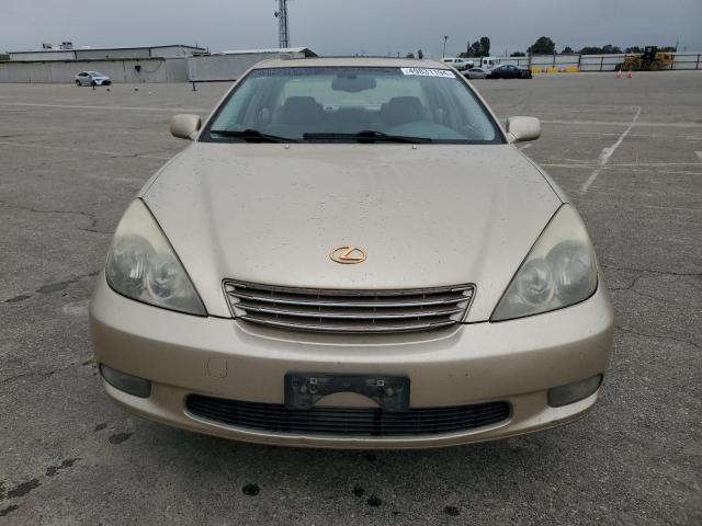 JTHBA30G540003825 - 2004 LEXUS ES 330 GOLD photo 5