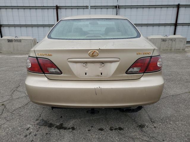 JTHBA30G540003825 - 2004 LEXUS ES 330 GOLD photo 6