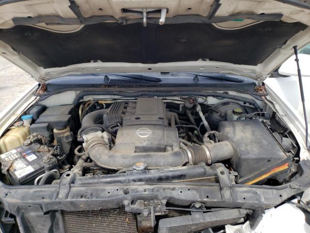 5N1AR1NN1BC602052 - 2011 NISSAN PATHFINDER S WHITE photo 12