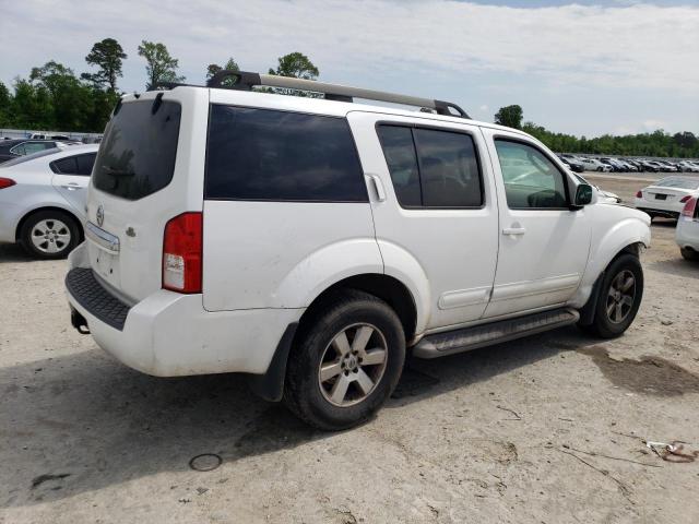 5N1AR1NN1BC602052 - 2011 NISSAN PATHFINDER S WHITE photo 3