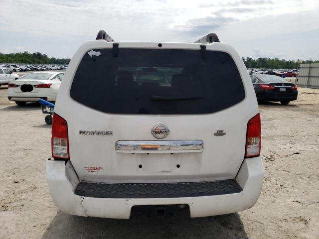 5N1AR1NN1BC602052 - 2011 NISSAN PATHFINDER S WHITE photo 6