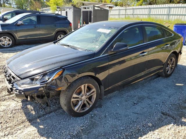 5NPE34AF3JH666877 - 2018 HYUNDAI SONATA SPORT BLACK photo 1