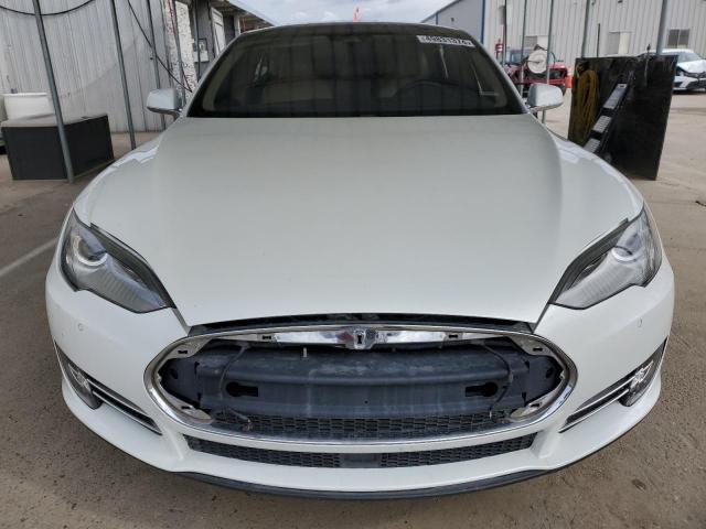 5YJSA1E22FF106482 - 2015 TESLA MODEL S 白色 照片 5