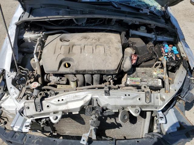 2T1BURHE9HC803277 - 2017 TOYOTA COROLLA L SILVER photo 11