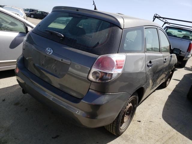 2T1KR32E16C586859 - 2006 TOYOTA COROLLA MA XR GRAY photo 3