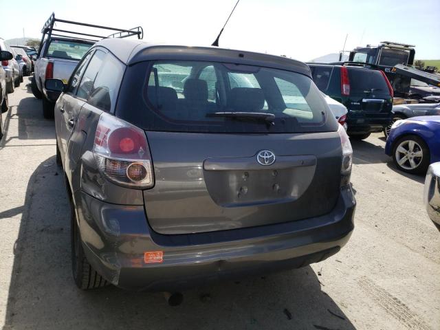 2T1KR32E16C586859 - 2006 TOYOTA COROLLA MA XR GRAY photo 6