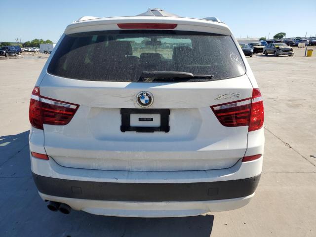 5UXWX9C5XD0A31636 - 2013 BMW X3 XDRIVE28I WHITE photo 6