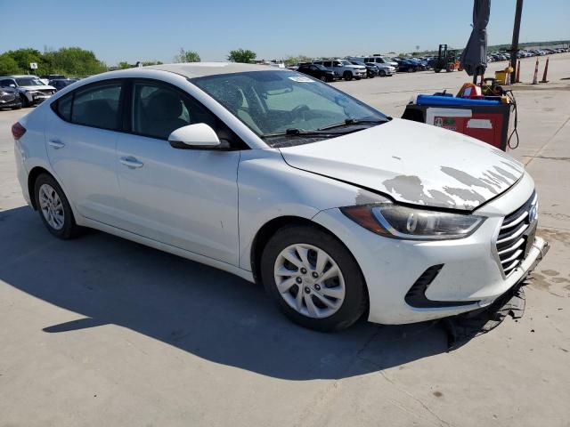 5NPD74LF6HH208435 - 2017 HYUNDAI ELANTRA SE WHITE photo 4