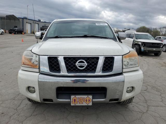 1N6BA0ED6AN325724 - 2010 NISSAN TITAN XE WHITE photo 5