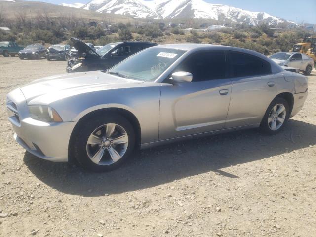 2C3CDXBG8EH375100 - 2014 DODGE CHARGER SE GRAY photo 1