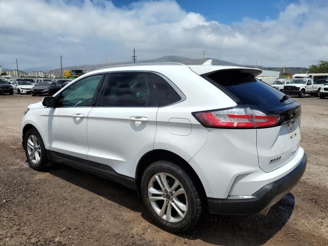 2FMPK4J95KBB89948 - 2019 FORD EDGE SEL WHITE photo 2