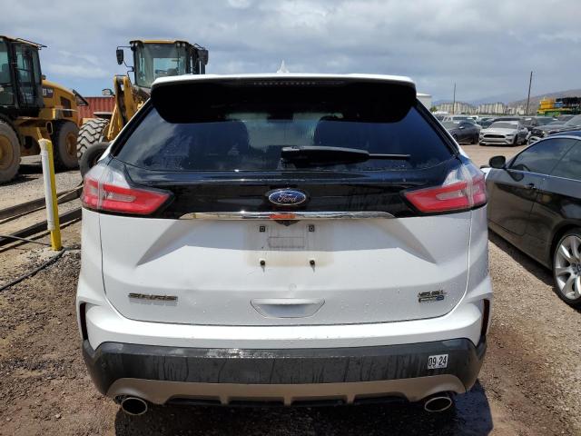 2FMPK4J95KBB89948 - 2019 FORD EDGE SEL WHITE photo 6