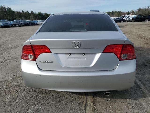 1HGFA16918L036956 - 2008 HONDA CIVIC EXL SILVER photo 6