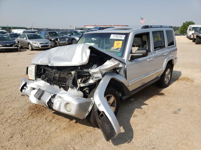 1J8HG58N96C252888 - 2006 JEEP COMMANDER LIMITED SILVER photo 2