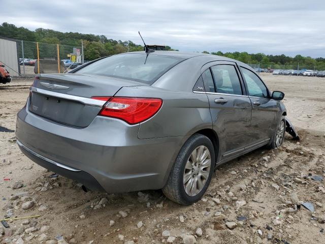 1C3CCBAB5CN318823 - 2012 CHRYSLER 200 LX GRAY photo 3