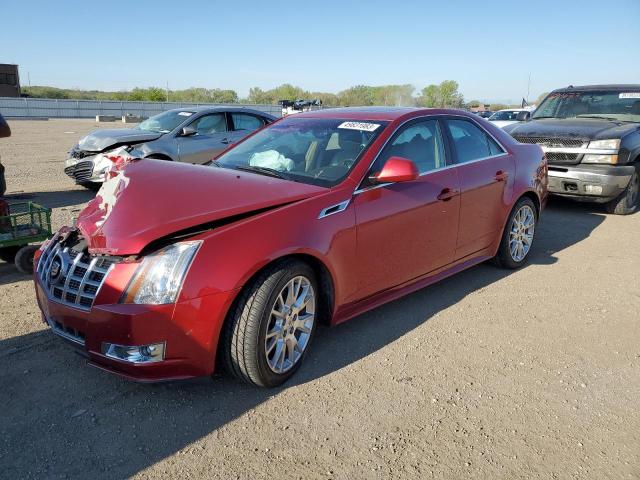 1G6DS5E35C0120640 - 2012 CADILLAC CTS PREMIUM COLLECTION RED photo 1