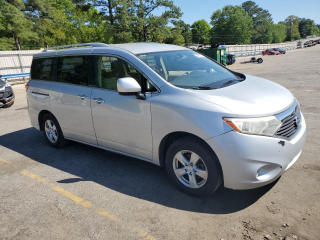 JN8AE2KP9H9169781 - 2017 NISSAN QUEST S SILVER photo 4