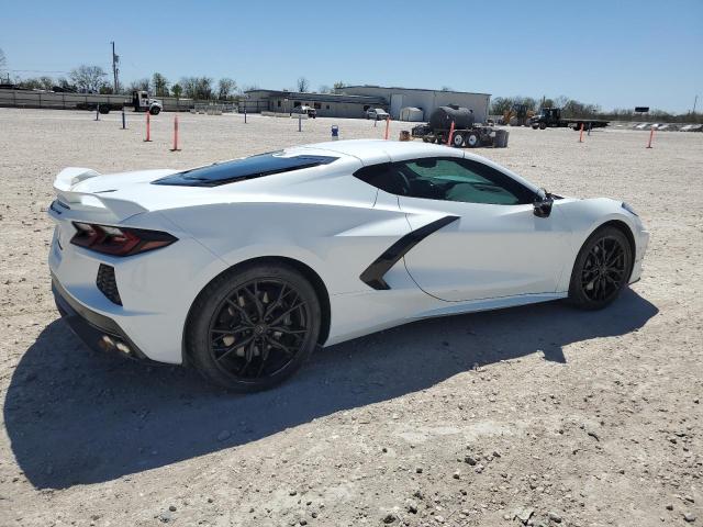 1G1YA2D42R5120593 - 2024 CHEVROLET CORVETTE STINGRAY 1LT WHITE photo 3