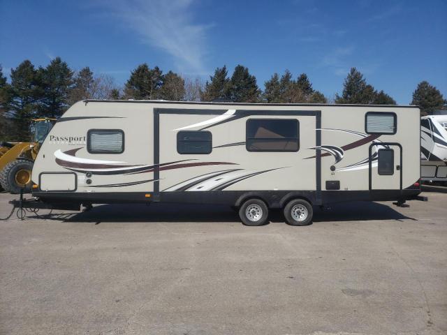 4YDT29220FT410425 - 2015 PASSPORT TRAVELTRLR TAN photo 8