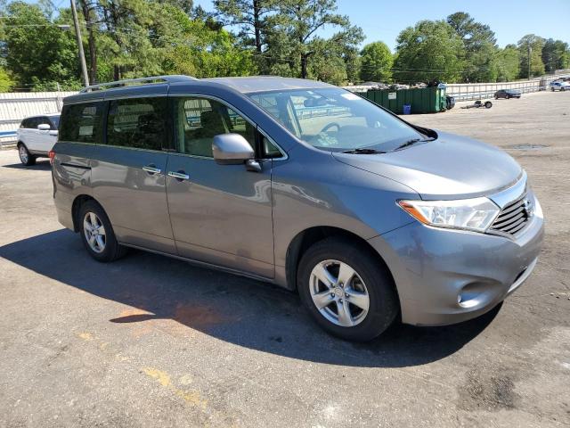 JN8AE2KP0H9165389 - 2017 NISSAN QUEST S GRAY photo 4