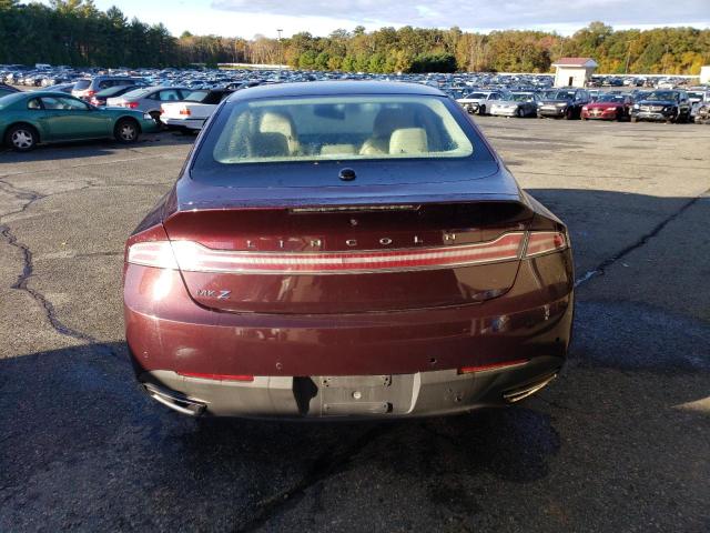 3LN6L2J91DR804867 - 2013 LINCOLN MKZ MAROON photo 6