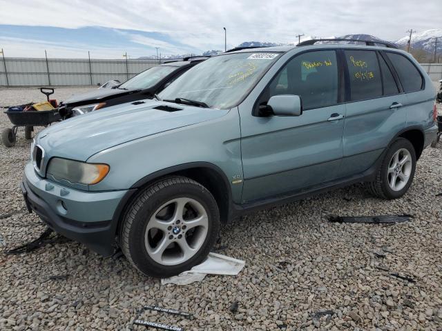 5UXFA53532LP30870 - 2002 BMW X5 3.0I GREEN photo 1