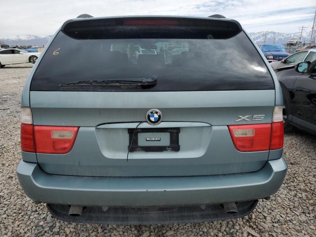 5UXFA53532LP30870 - 2002 BMW X5 3.0I GREEN photo 6