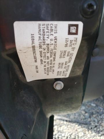 1G8AL58B36Z168700 - 2006 SATURN ION LEVEL 3 GRAY photo 12